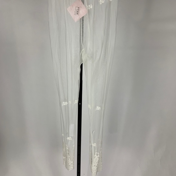 NWT Nidodelida sheer white lace tights - Picture 4 of 5